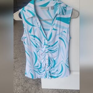 New York & Company button up tank top